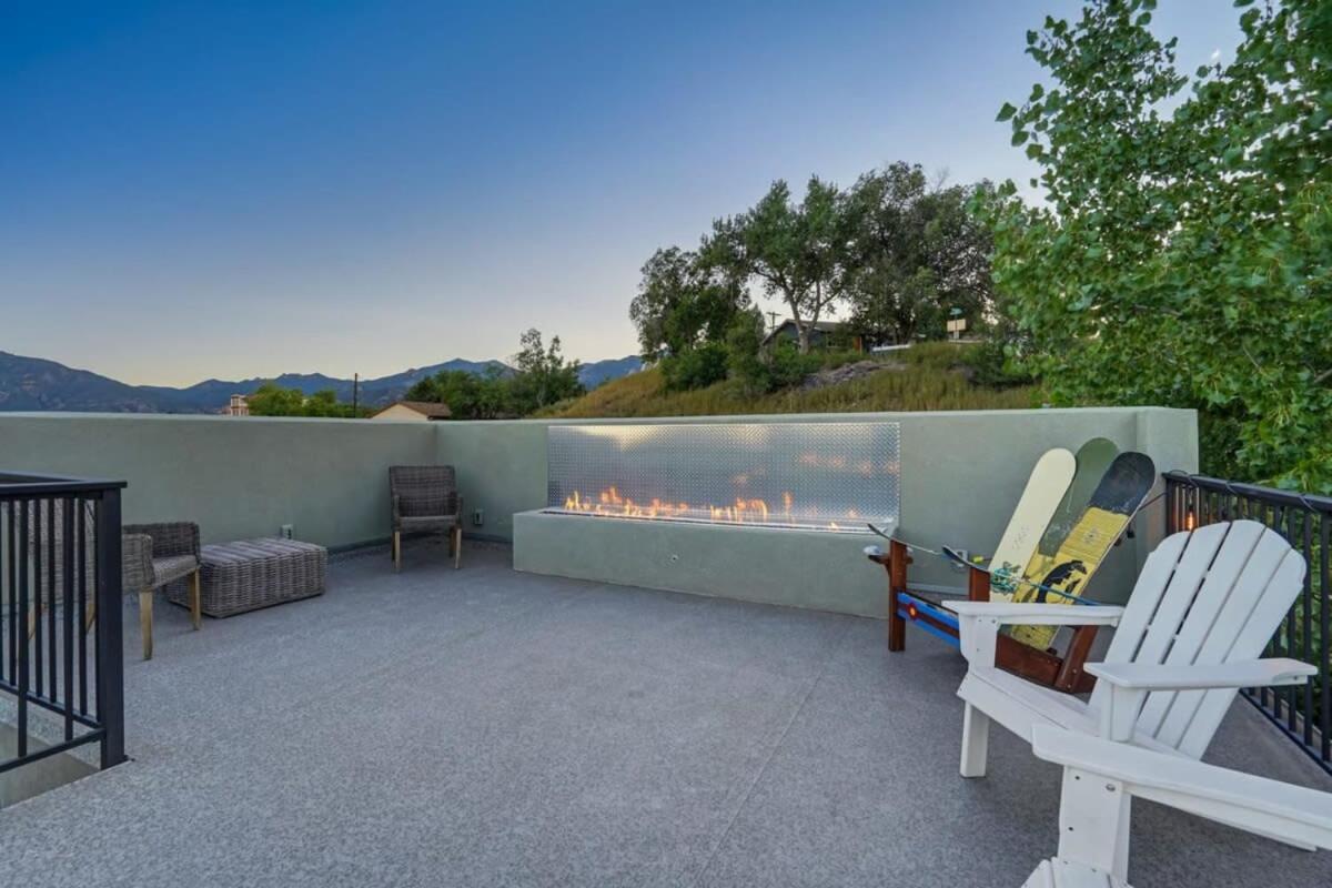 4Bd Home W Rooftop Patio Fire Pit & Mountain Views Colorado Springs Exteriér fotografie